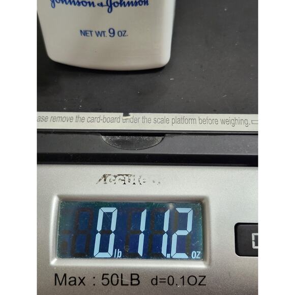 VTG 1991 Johnson's Baby Powder Pure Softness 9 oz – Talc Formula USA Made UNUSED - Picture 2 of 4